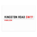KINGSTON ROAD  Postcards