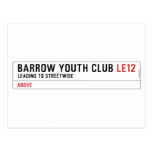 BARROW YOUTH CLUB  Postcards
