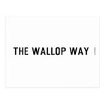 The Wallop Way  Postcards