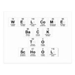 Welcome
 Back
 to
 school  Postcards