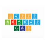 Happy
 Birthday
 Lucas  Postcards