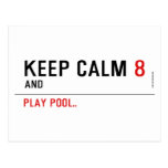 KEEP CALM  Postcards