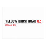 YELLOW BRICK ROAD  Postcards