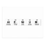 Alenium  Postcards
