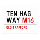 Ten HAG way  Postcards
