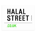 Halal Street  Postcards