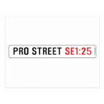 PRO STREET  Postcards