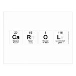 Carol  Postcards