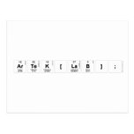 ARTEK[Lab];  Postcards