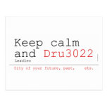 Keep calm and  Postcards