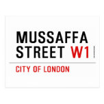 Mussaffa Street  Postcards