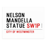 nelson mandella statue  Postcards