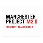 Manchester Project  Postcards