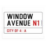 Window Avenue  Postcards