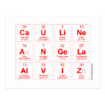 Cauline 
 Angela
 Alviz  Postcards