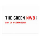THE GREEN  Postcards