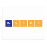 BENSON   Postcards