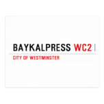 BAYKALPRESS  Postcards