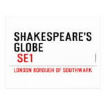 Shakespeare's globe   Postcards