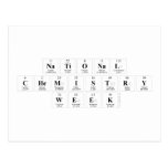 National 
 Chemistry 
 Week  Postcards