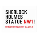 sherlock holmes statue  Postcards
