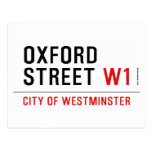 oxford street  Postcards