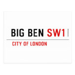 bIG BEN  Postcards