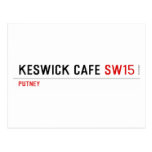 Keswick Cafe  Postcards