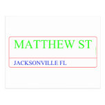 Matthew st  Postcards