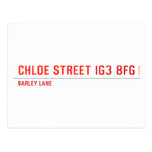 chloe Street  Postcards