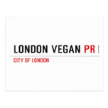 London vegan  Postcards