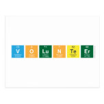VOLUNTEER  Postcards