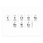 CYCLONE
 POWER  Postcards