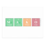 Mako  Postcards