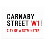 CARNABY STREET  Postcards