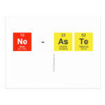 NE-ASTE
   Postcards