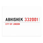 Abhishek  Postcards