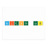 SCIENCE LAB  Postcards
