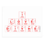 I
 LOVE 
 DIVINE  Postcards