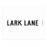 LARK LANE  Postcards