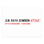 Jln. Raya sembon  Postcards