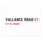vallance road  Postcards