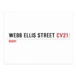 Webb Ellis Street  Postcards
