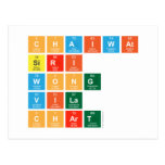 chaiwat 
 siri
 wong
 vila
 chart  Postcards