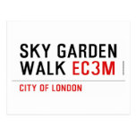 sky garden walk  Postcards