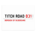TITCH ROAD  Postcards