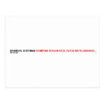SHAHRIZAL B OTHMAN  Postcards