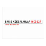 barıs köksalanlar  Postcards