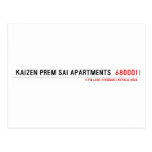 Kaizen Prem sai Apartments   Postcards