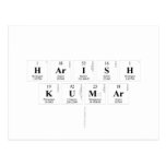 
 Harish
 Kumar
   Postcards
